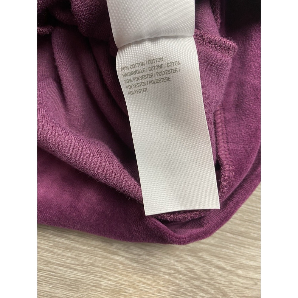 Quacker Factory Women's Diamond Pattern Studded Sleeveless Sweater Purple 1X New - Picture 6 of 8
